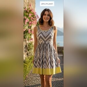 💛Brunch & Bubbly: Maurices Signature Chevron Flare with Citrus Trim